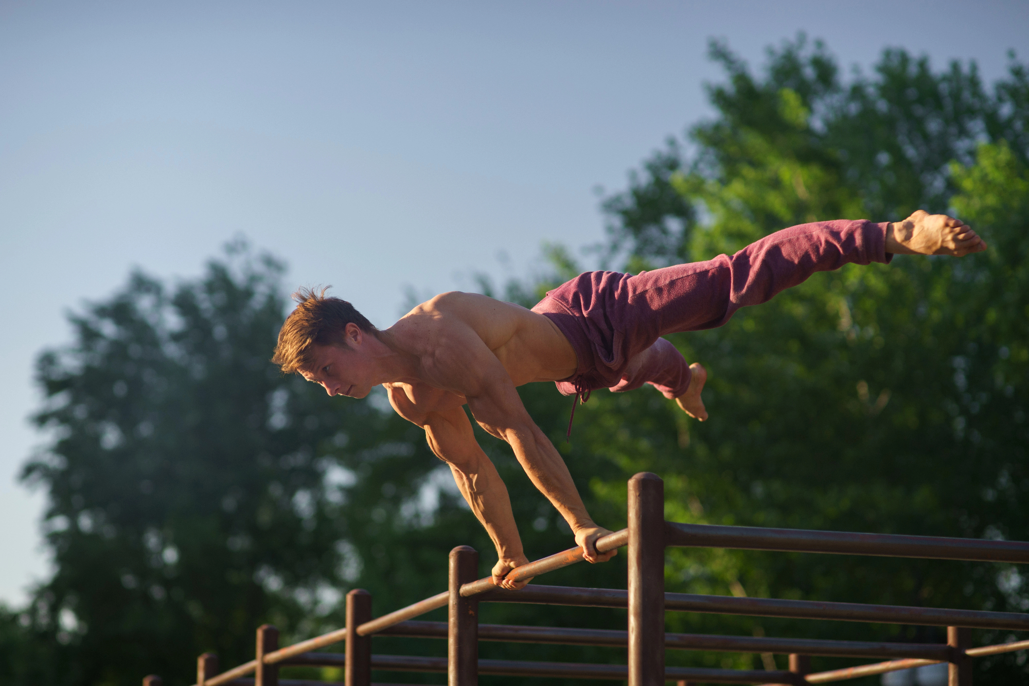 S pomočjo street workout do izgube odvečnih kilogramov